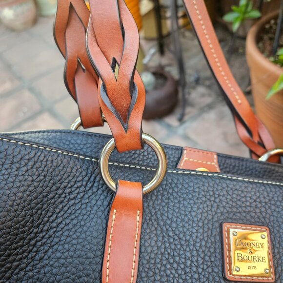 DOONEY & BOURKE Pebble Leather Grain Tammy Tote EUC - Picture 6 of 15